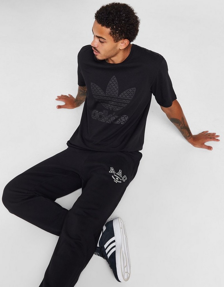 Tricou pentru bărbați ADIDAS TRICOU MONO STATE TEE BLK