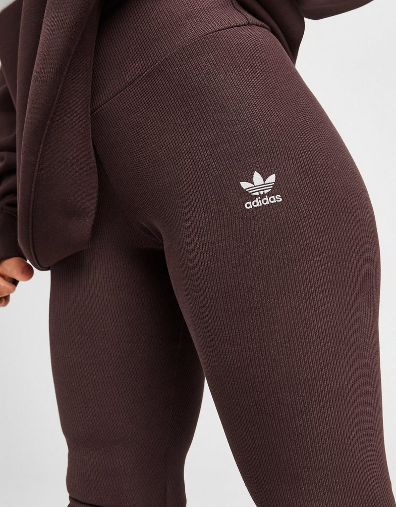 Legginsy damskie ADIDAS LEGGINSY ORIGINALS TIGHTS IP1328 Brązowy