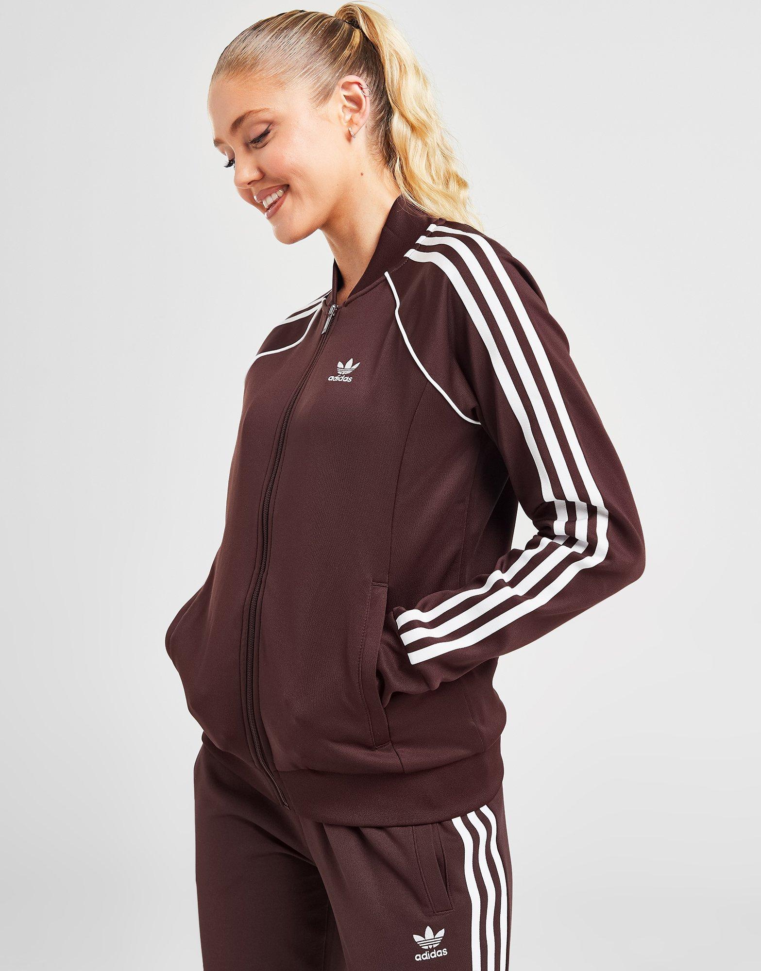 Bluză pentru femei ADIDAS BLUZĂ SST CLASSIC TT SWEATSHIRT IS2310 Maro