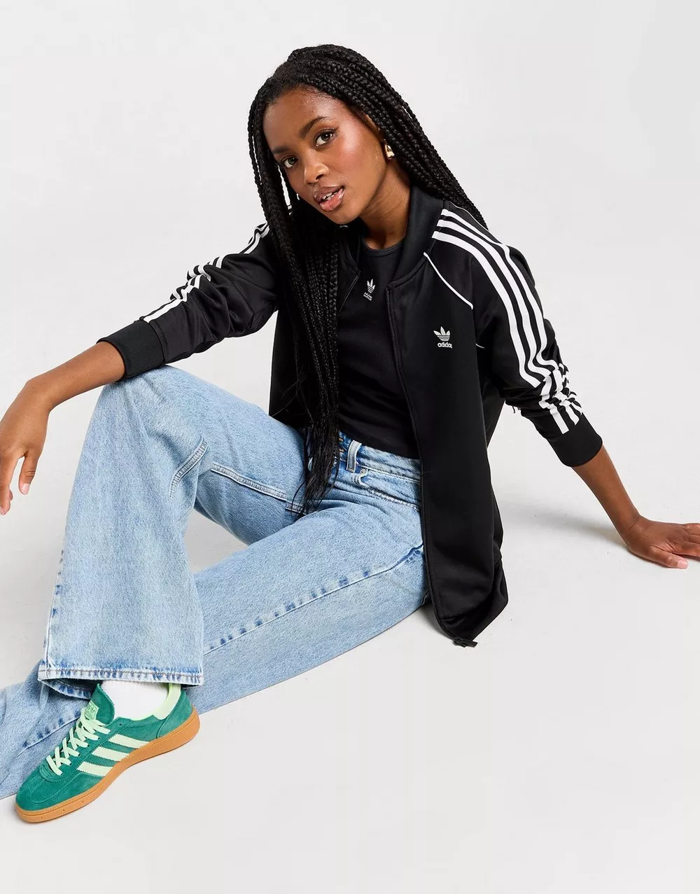 ADIDAS КОФТА НА БЛИСКАВЦІ SST CLASSIC TT, фото 1 з 6