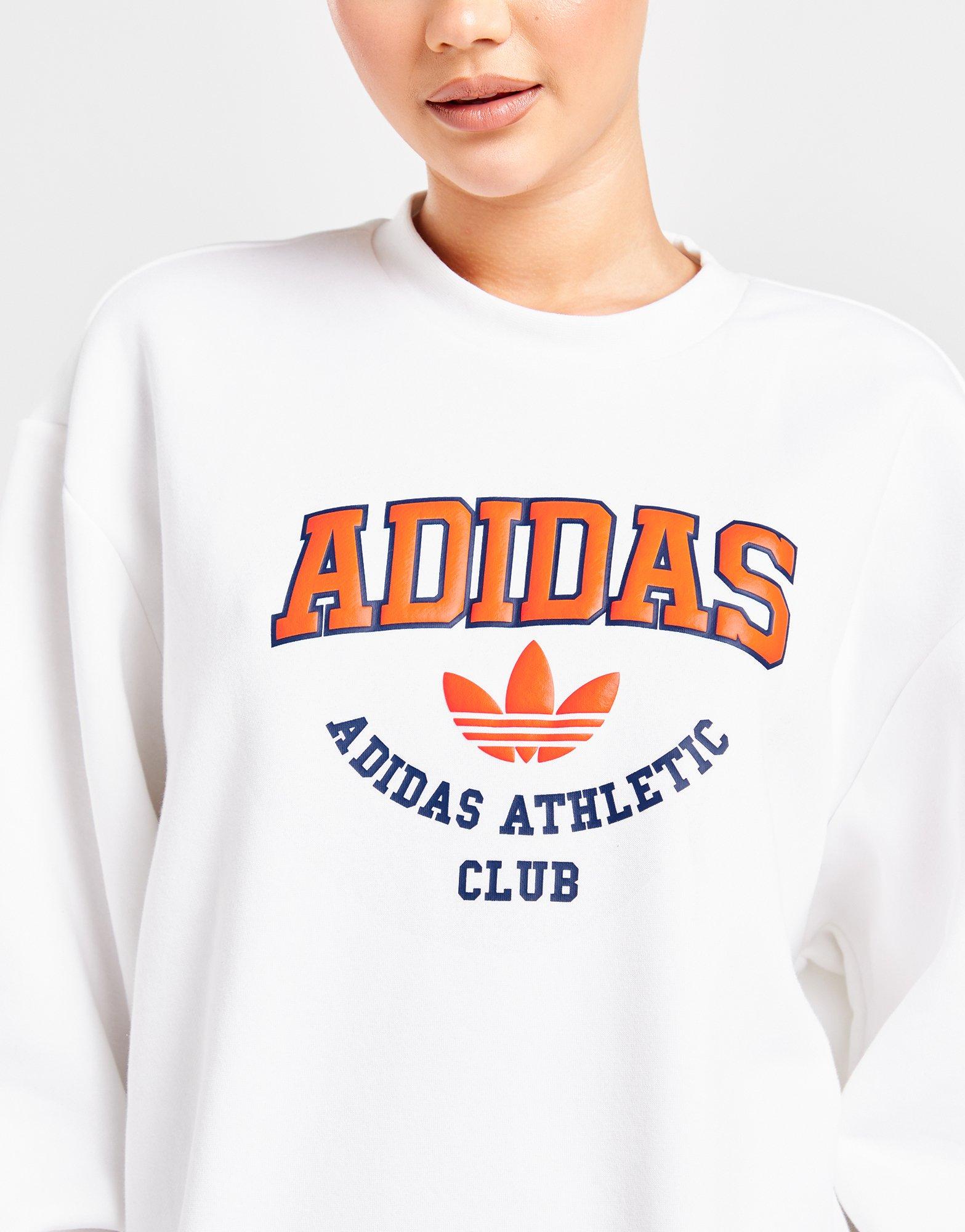 Дамска блуза ADIDAS СУИТЧЪР CREW IQ0898 Оранжев