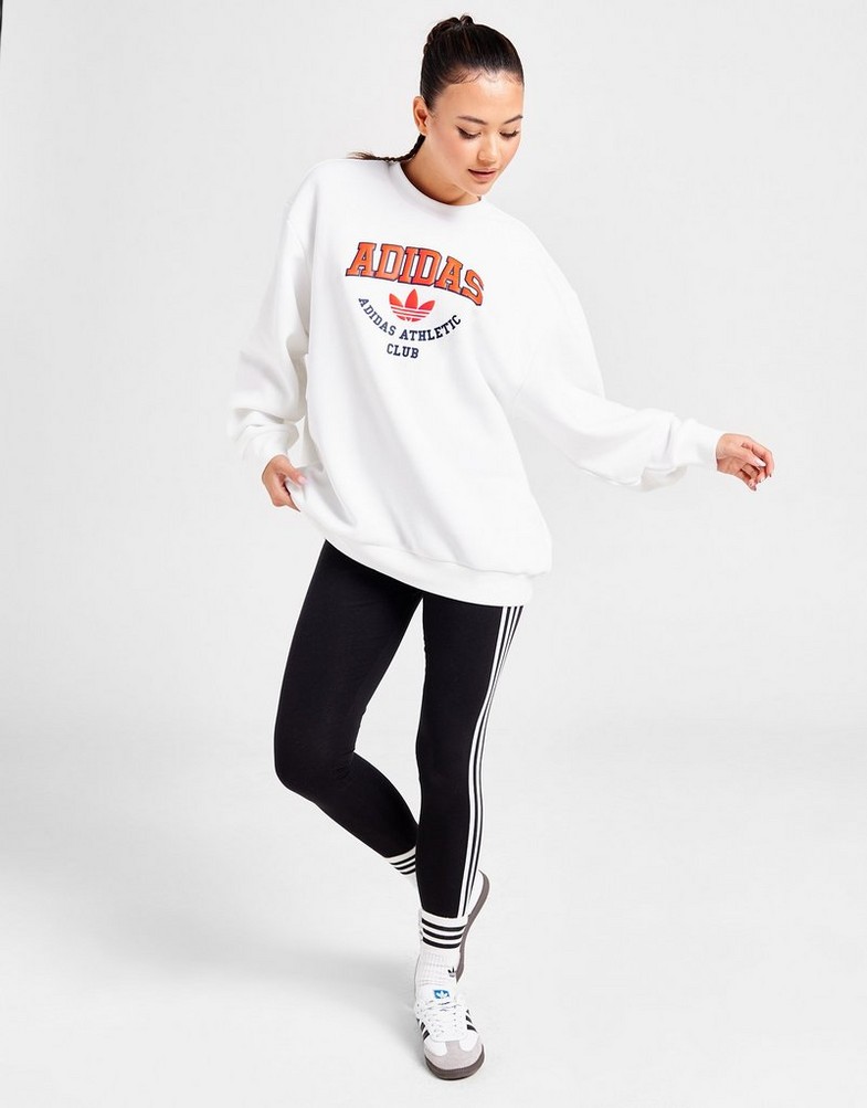 Női pulóver ADIDAS PULÓVER CREW IQ0898 Narancssárga