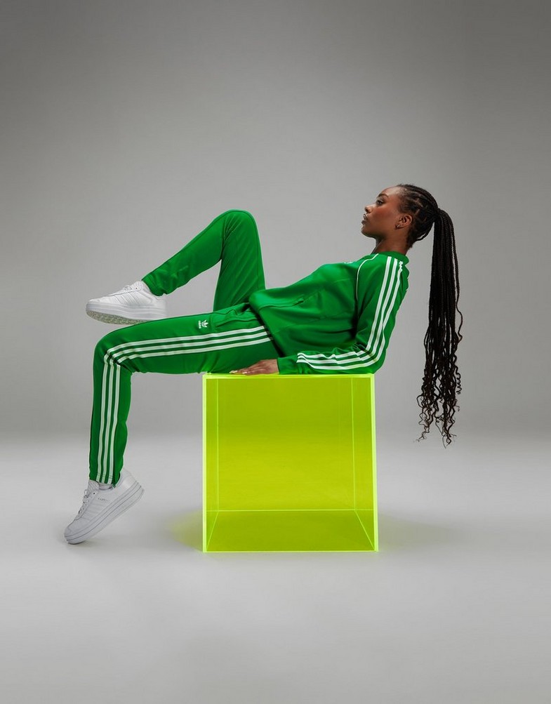ADIDAS SPODNIE SST CLASSIC TP IK6601 Zielony