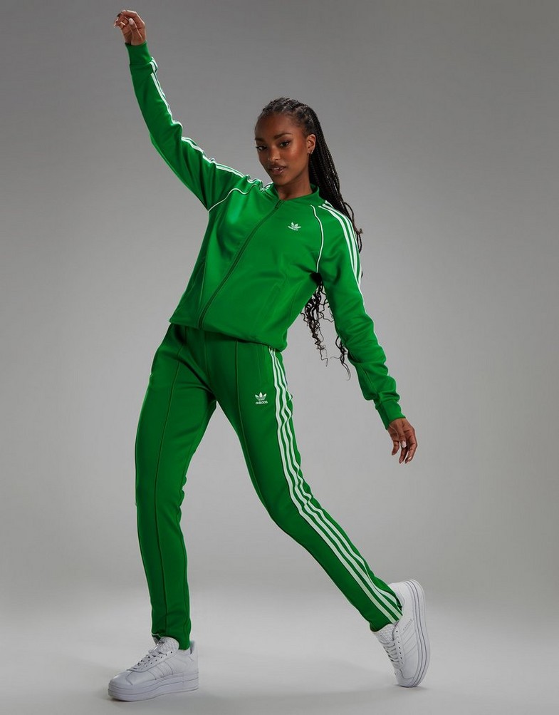ADIDAS SPODNIE SST CLASSIC TP IK6601 Zielony