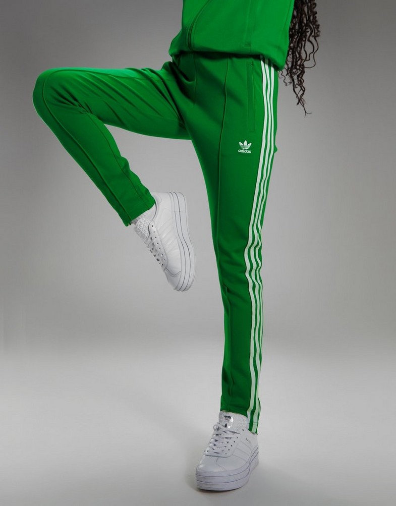 ADIDAS SPODNIE SST CLASSIC TP IK6601 Zielony