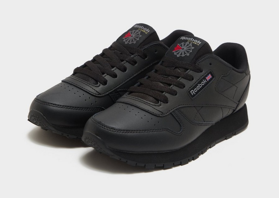 Gyerek sneakers REEBOK CL LTHR 100010470 Fekete