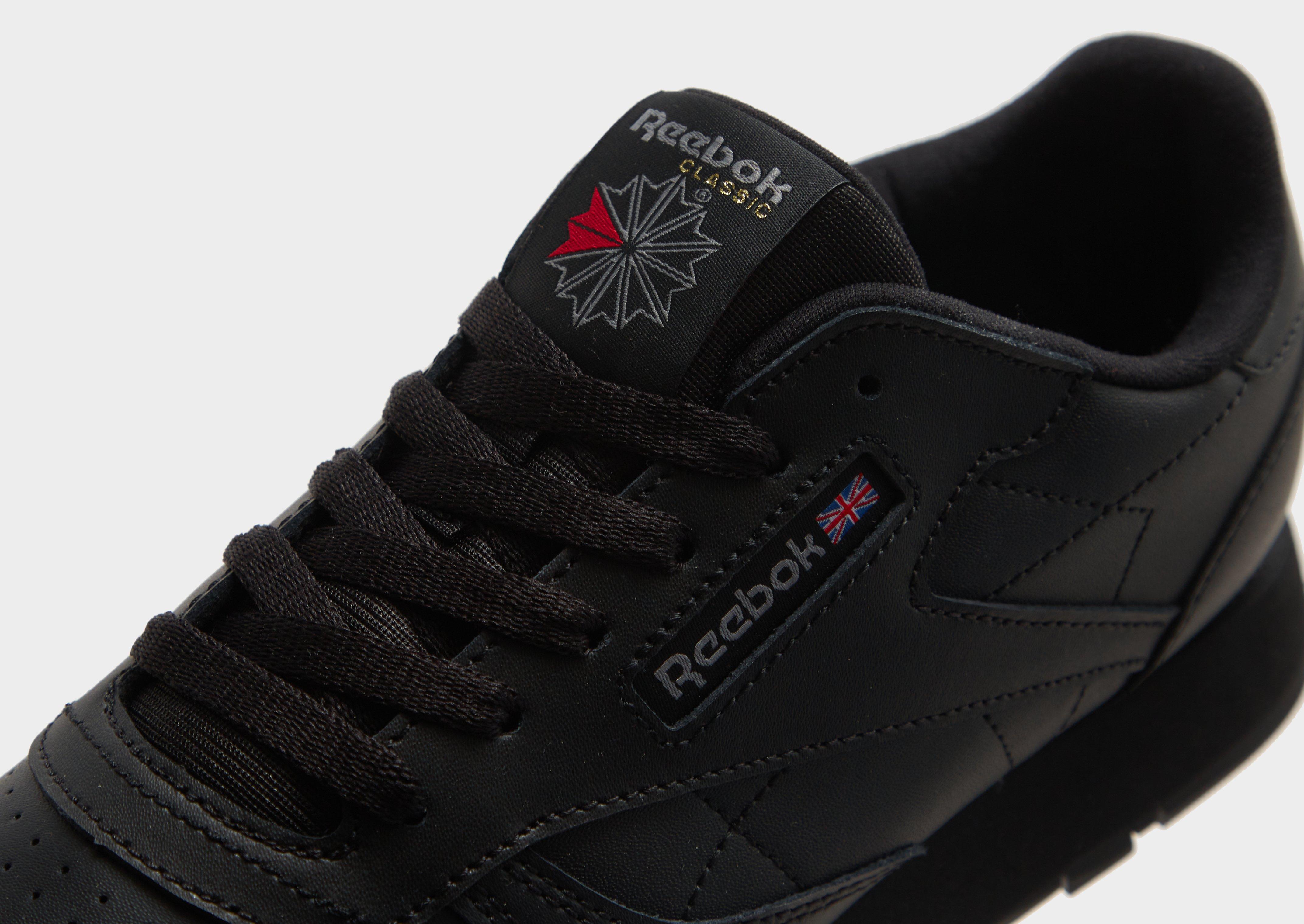 Gyerek sneakers REEBOK CL LTHR 100010470 Fekete