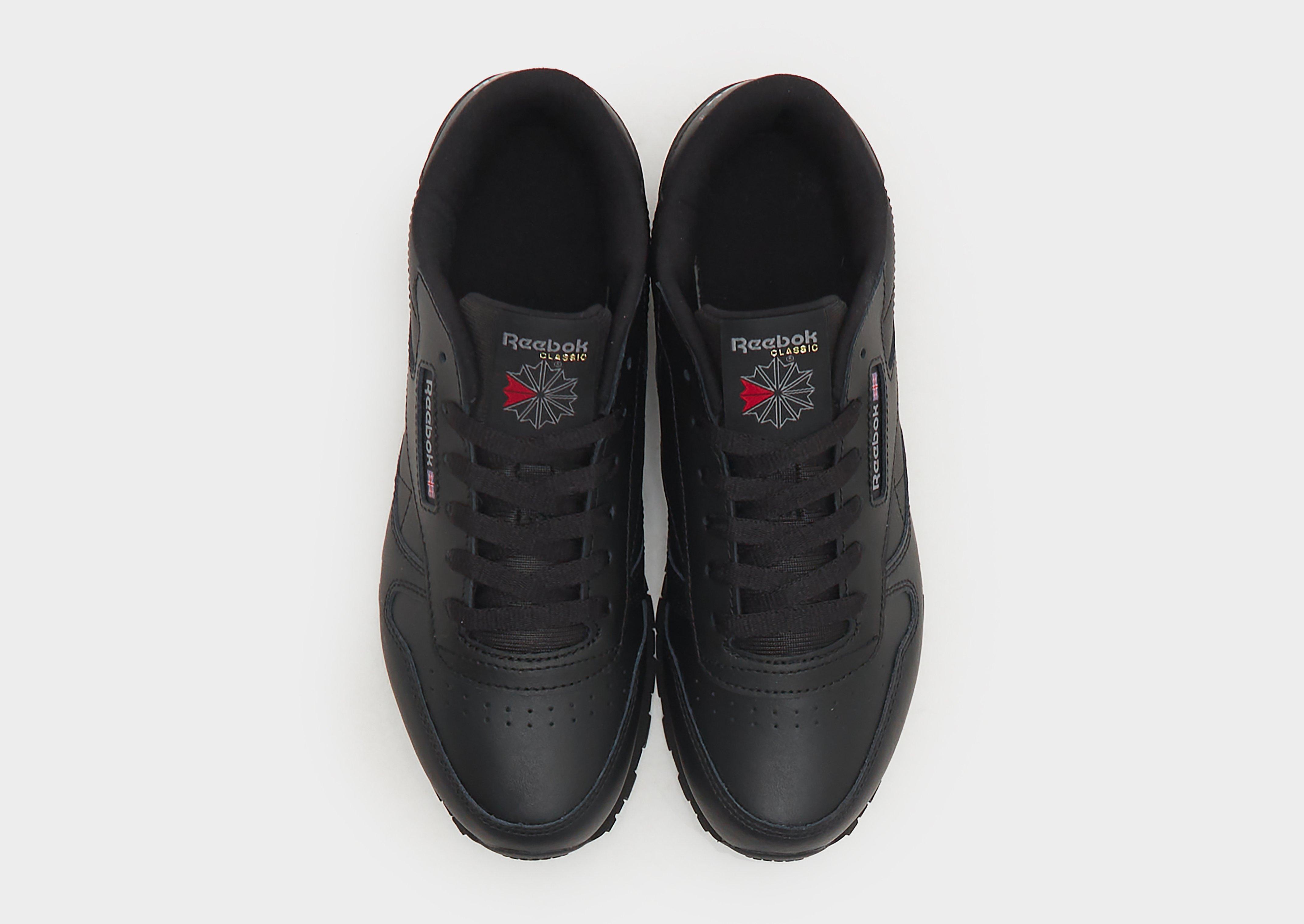 Gyerek sneakers REEBOK CL LTHR 100010470 Fekete