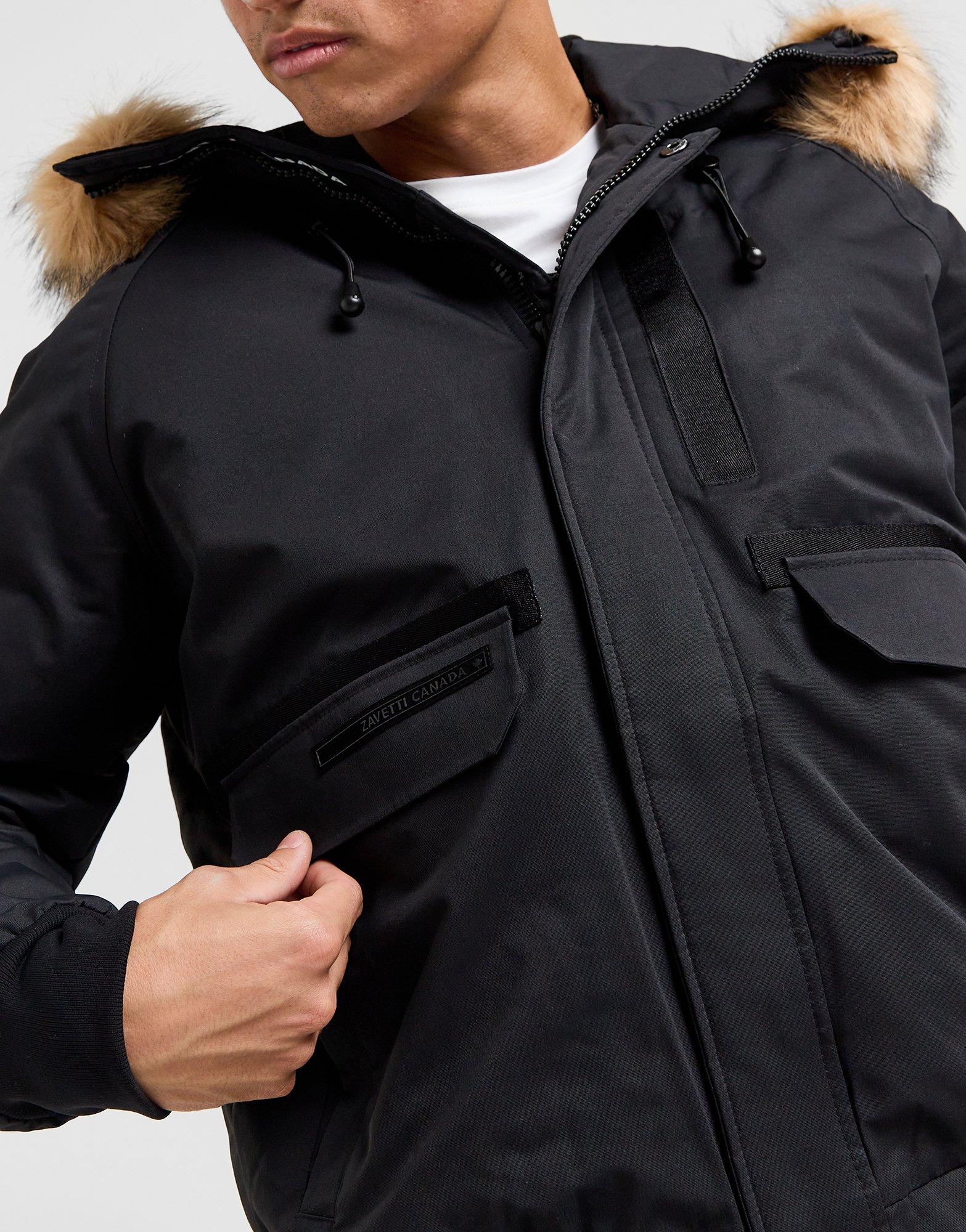 ZAVETTI KURTKA ZIMOWA ABELLI SHRT PRKA BLK 4075446 | kolor Czarny