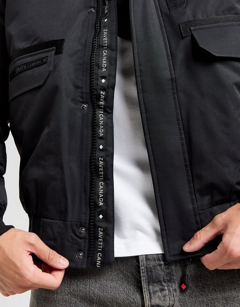 Мъжко яке ZAVETTI ЯКЕ ЗИМНО ABELLI SHRT PRKA BLK 4075446 Черен