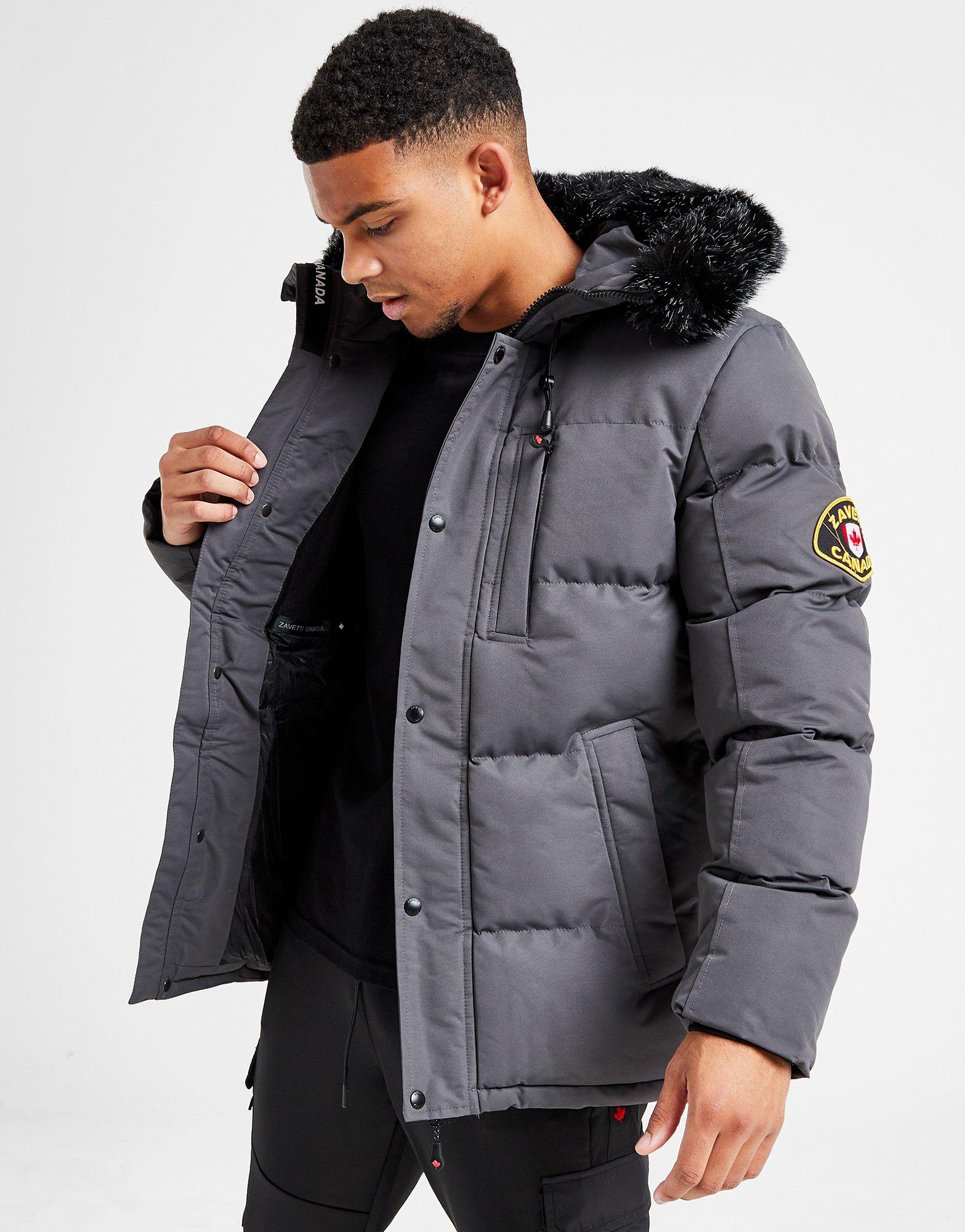 Мъжко яке ZAVETTI ЯКЕ ЗИМНО OSHAWA PARKA GRY 4078034 Сив