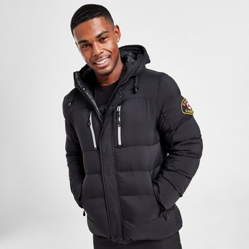 Férfi kabát ZAVETTI KABÁT TÉLI ATLIN PUFFER BLK