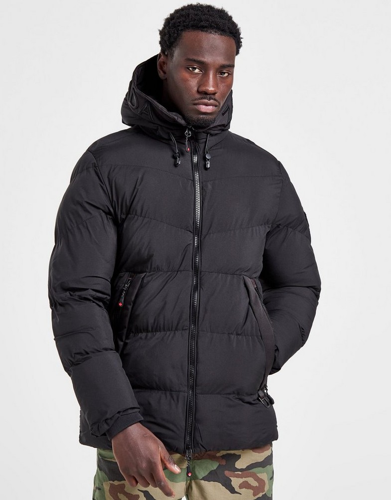 ZAVETTI КУРТКА ЗИМОВА ZEOTTI PUFFER BLK 4090520 Чорний