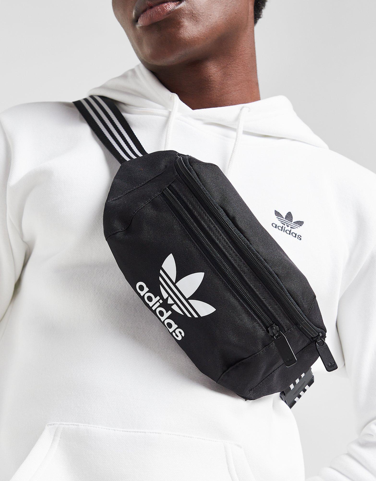 Geantă sport pentru femei ADIDAS GEANTĂ  AC WAISTBAG IJ0764 Negru