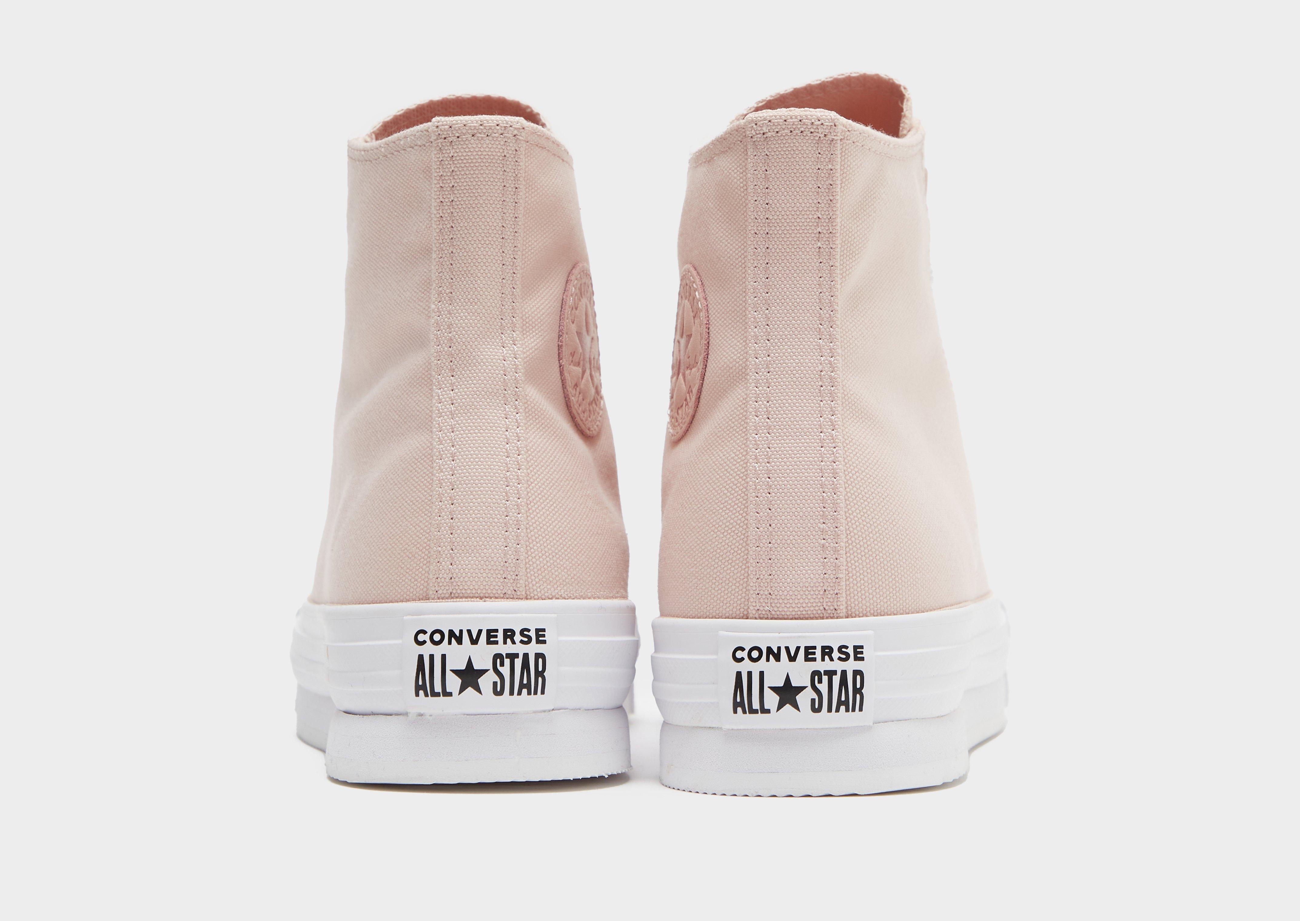 Teniși pentru copii CONVERSE CHUCK TAYLOR ALL STAR EVA LIFT A07654C Roz