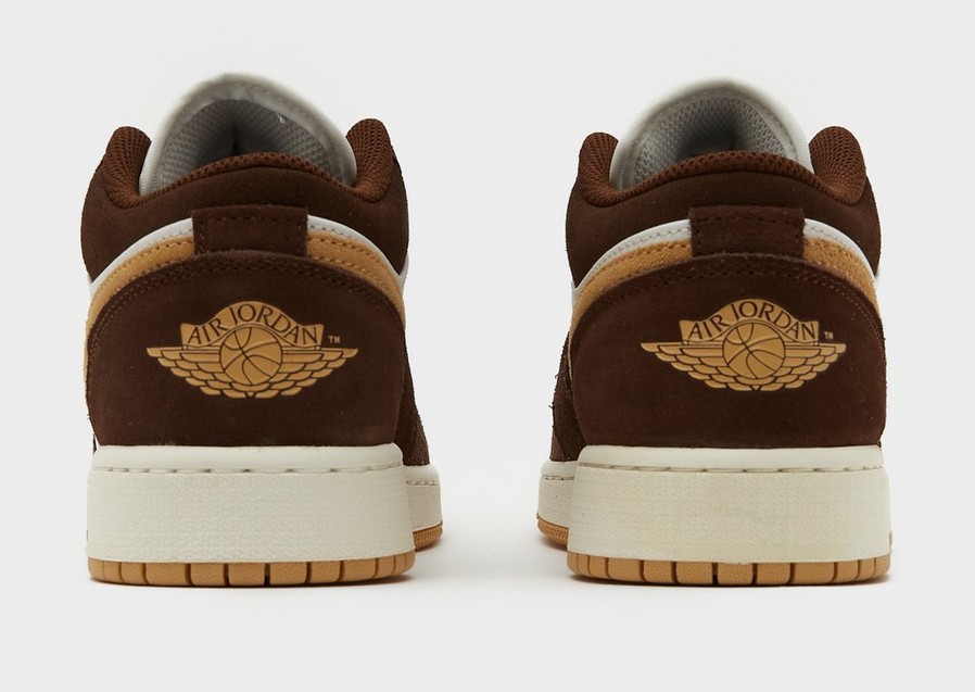 Gyerek sneakers AIR JORDAN 1 LOW SE  FB2216-200 Barna