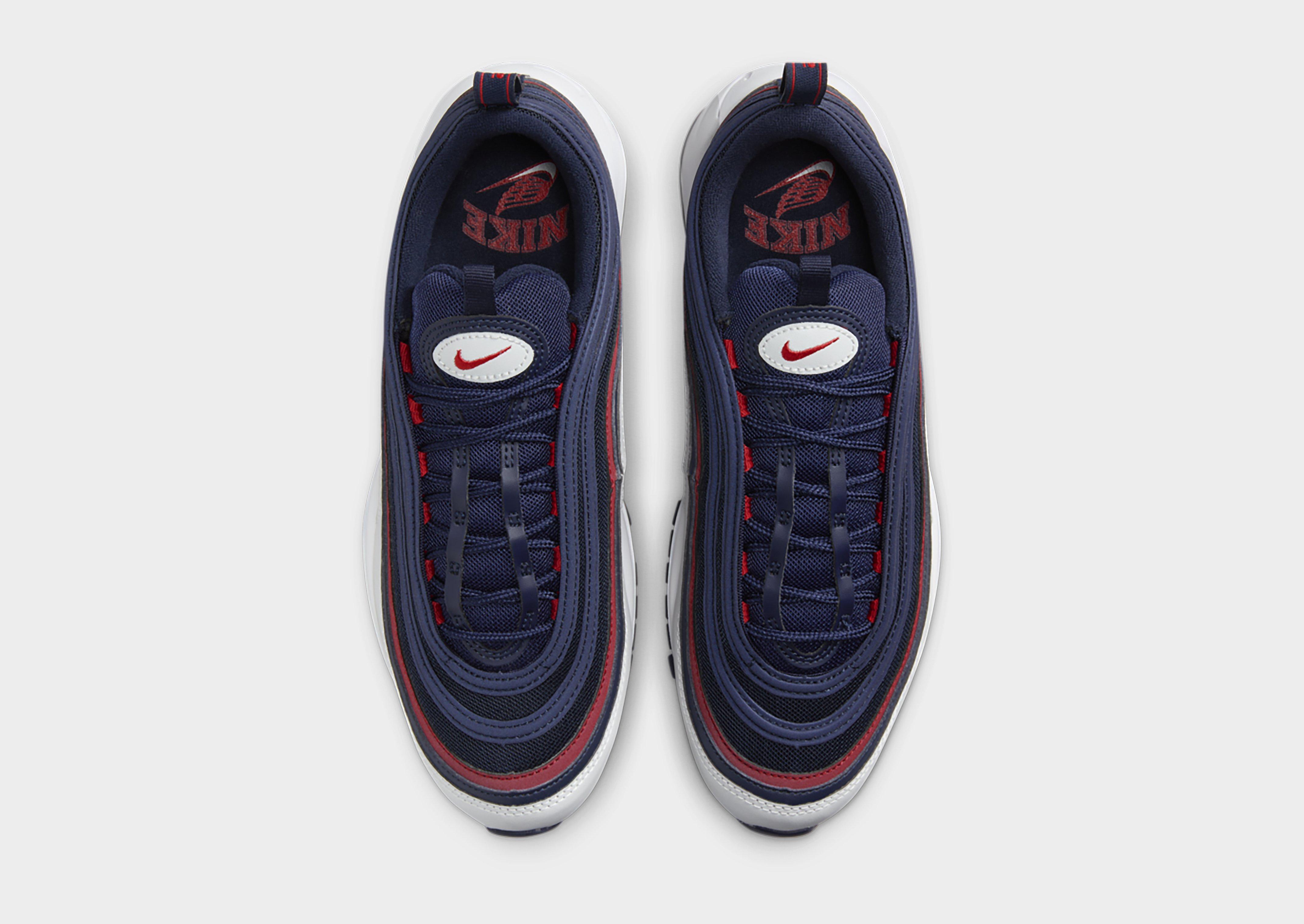 Sneakers NIKE AIR MAX 97 921826 405 B rba i culoare Bleumarin