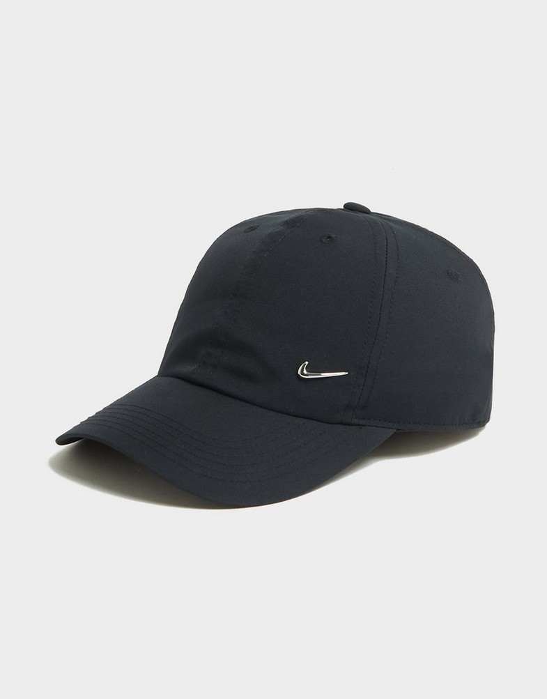 Dámská čepice NIKE ČEPICE K NK DF CLUB CAP US CB MTSWSH FB5064-010 Černá