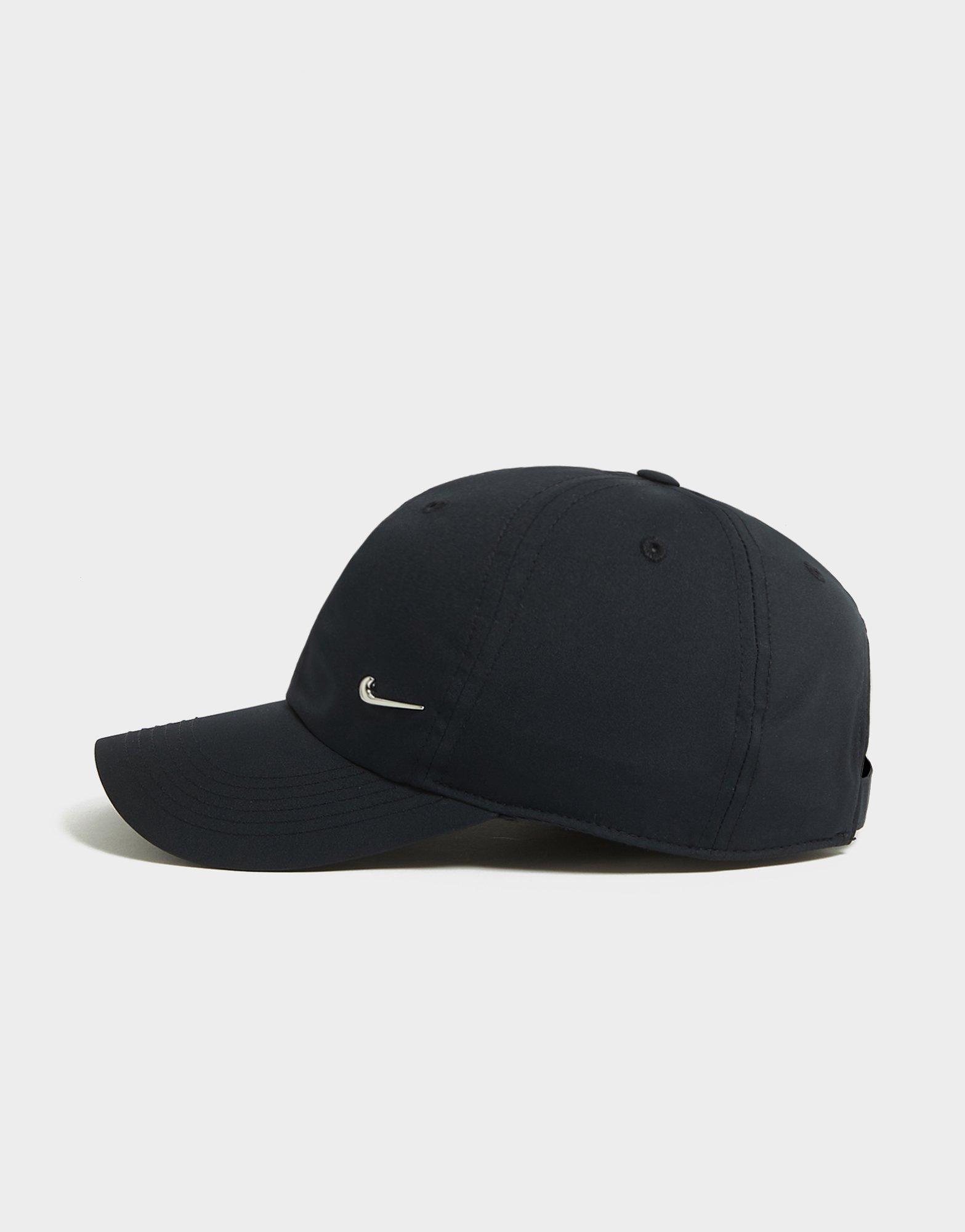 Dámská čepice NIKE ČEPICE K NK DF CLUB CAP US CB MTSWSH FB5064-010 Černá