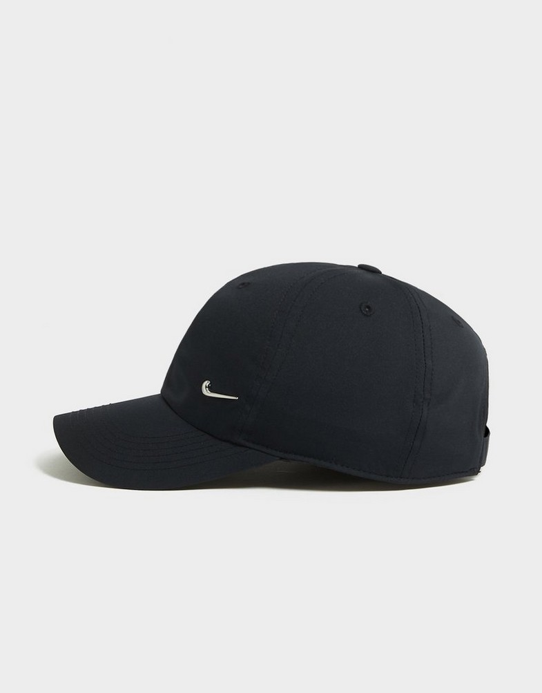 Dámská čepice NIKE ČEPICE K NK DF CLUB CAP US CB MTSWSH FB5064-010 Černá