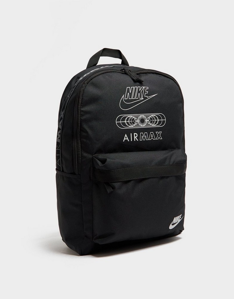 Plecak sportowy męski NIKE PLECAK NK HERITAGE BKPK - AIRMAX FA23 FQ0229-010 Czarny