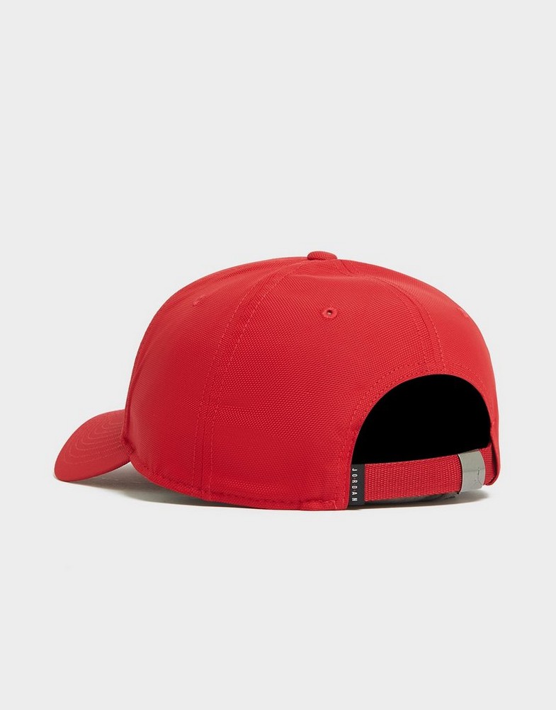 Czapka z daszkiem damska CZAPKA JORDAN RISE CAP S CB MTL JM  FD5186-687 Czerwony