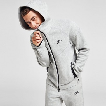 Bluză pentru bărbați NIKE BLUZĂ CU GLUGĂ M NK TCH FLC FZ WR