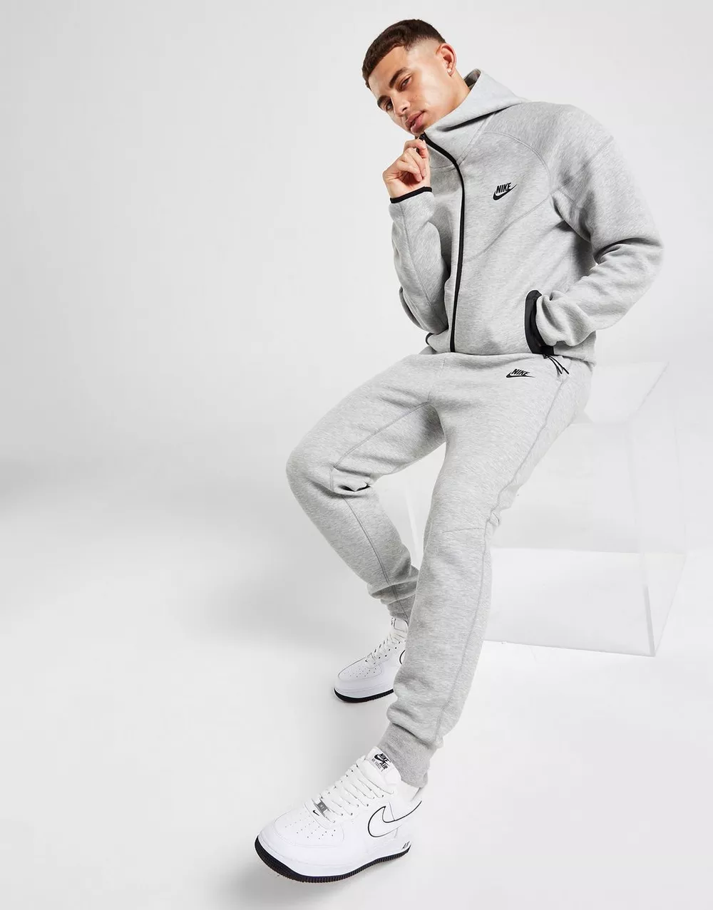 NIKE ШТАНИ M NK TCH FLC JGGR, фото 1 з 6