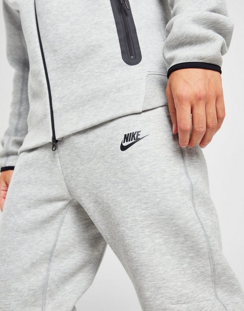 Чоловічі штани NIKE ШТАНИ M NK TCH FLC JGGR FB8002-063 Сірий