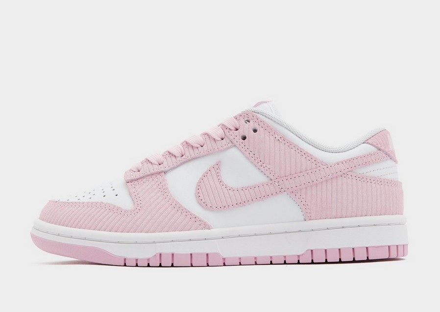 Buty sneakersy damskie NIKE DUNK LOW  FN7167-100 Różowy