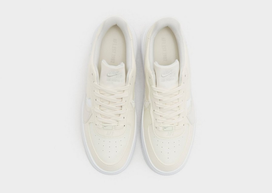 Buty sneakersy damskie NIKE W AF1 PLT.AF.ORM DJ9946-107 Beżowy