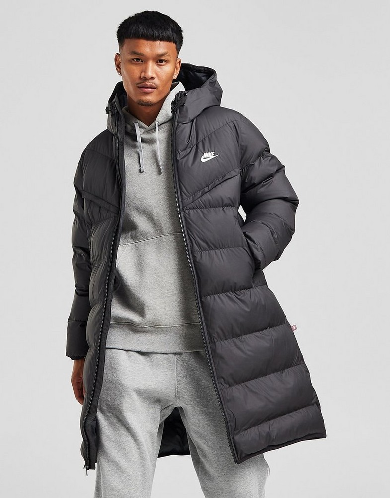 Férfi kabát NIKE KABÁT TÉLI M NK SF WR PL-FLD HD PARKA FB8189-010 Fekete
