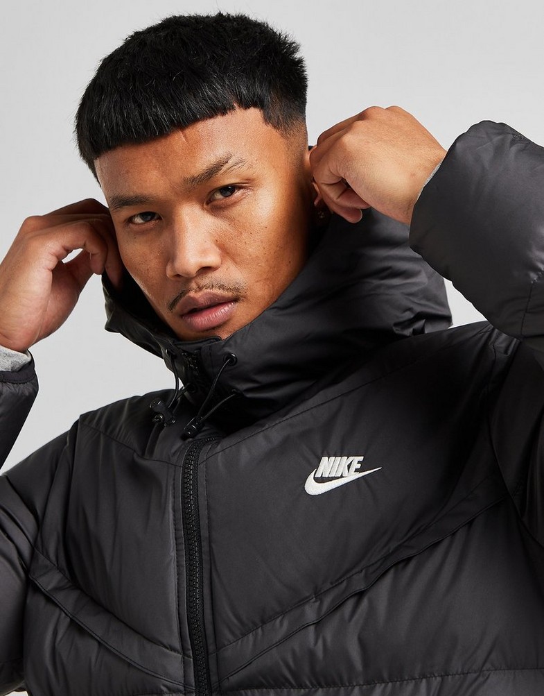 Férfi kabát NIKE KABÁT TÉLI M NK SF WR PL-FLD HD PARKA FB8189-010 Fekete