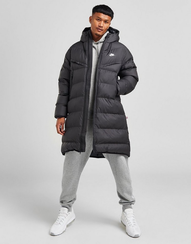 Férfi kabát NIKE KABÁT TÉLI M NK SF WR PL-FLD HD PARKA FB8189-010 Fekete