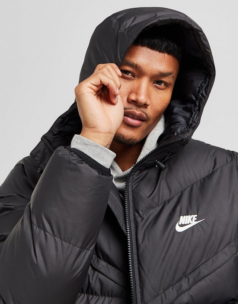 Férfi kabát NIKE KABÁT TÉLI M NK SF WR PL-FLD HD PARKA FB8189-010 Fekete