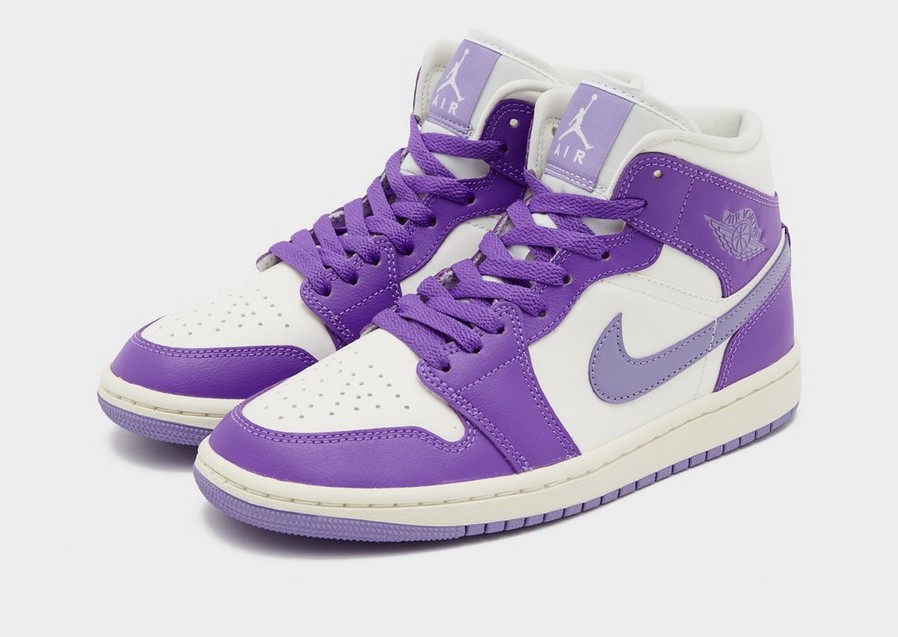 Adidași de damă WMNS AIR JORDAN 1 MID  BQ6472-504 Violet