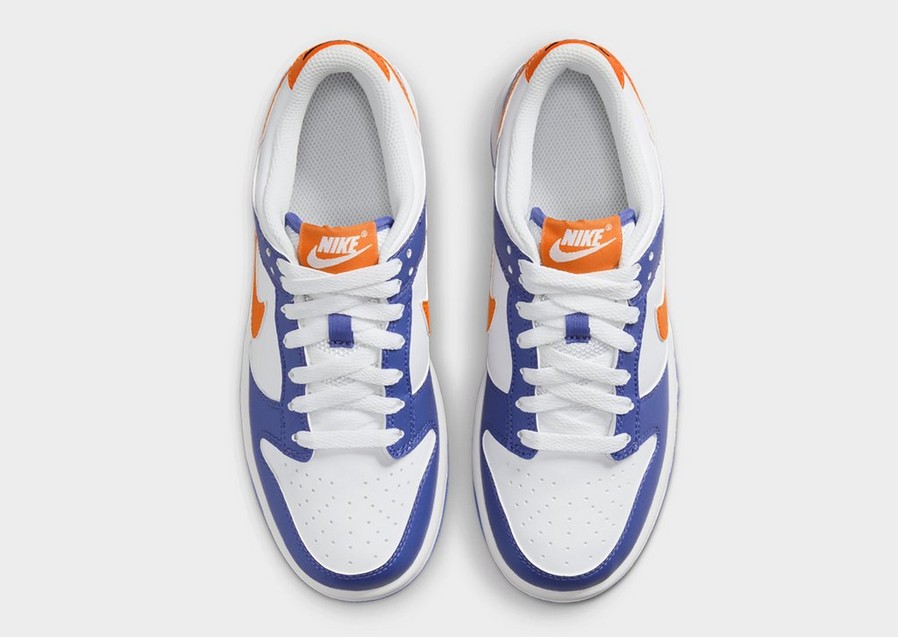Buty sneakersy dla dzieci NIKE DUNK LOW GS FN7783-400 Niebieski