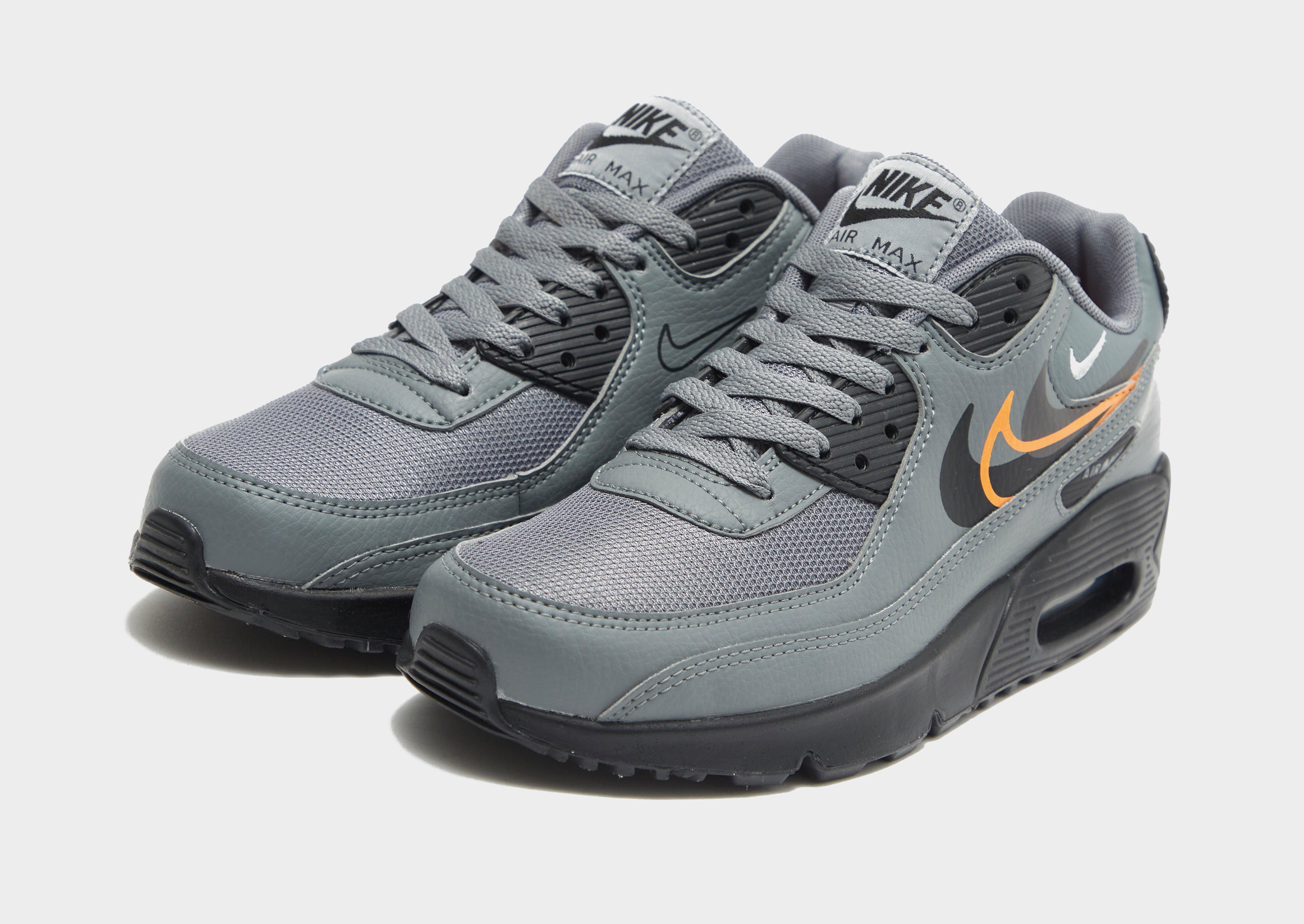 Buty sneakersy dla dzieci NIKE AIR MAX 90 NN GS FN7785-001 Szary