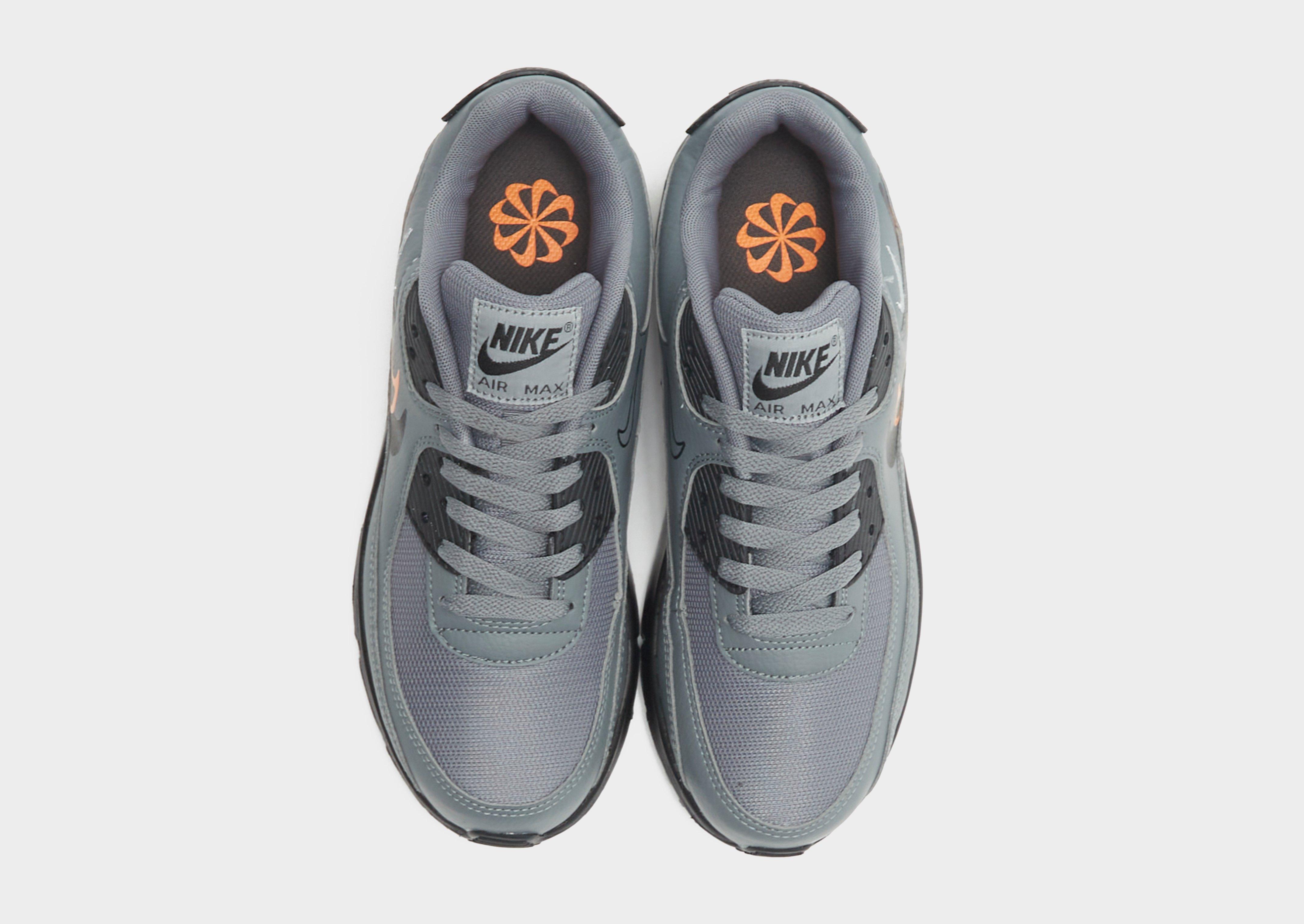 Buty sneakersy dla dzieci NIKE AIR MAX 90 NN GS FN7785-001 Szary