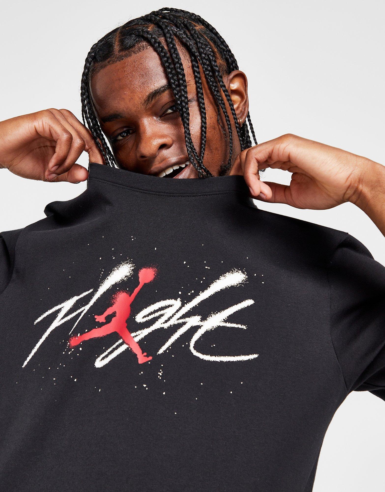 Pánske tričko JORDAN TRIČKO JORDAN FB7465-010 Čierna