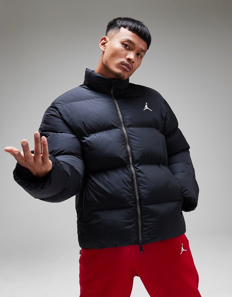 JORDAN КУРТКА ЗИМОВА M J ESS POLY PUFFER FB7331-010 Чорний