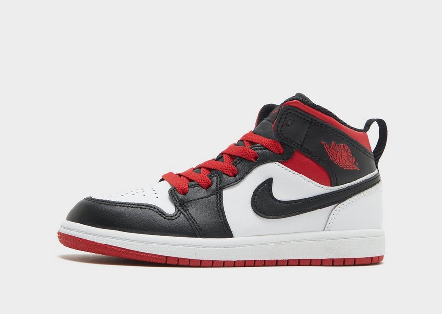 Kedai vaikams JORDAN 1 MID DQ8424-106 Balta