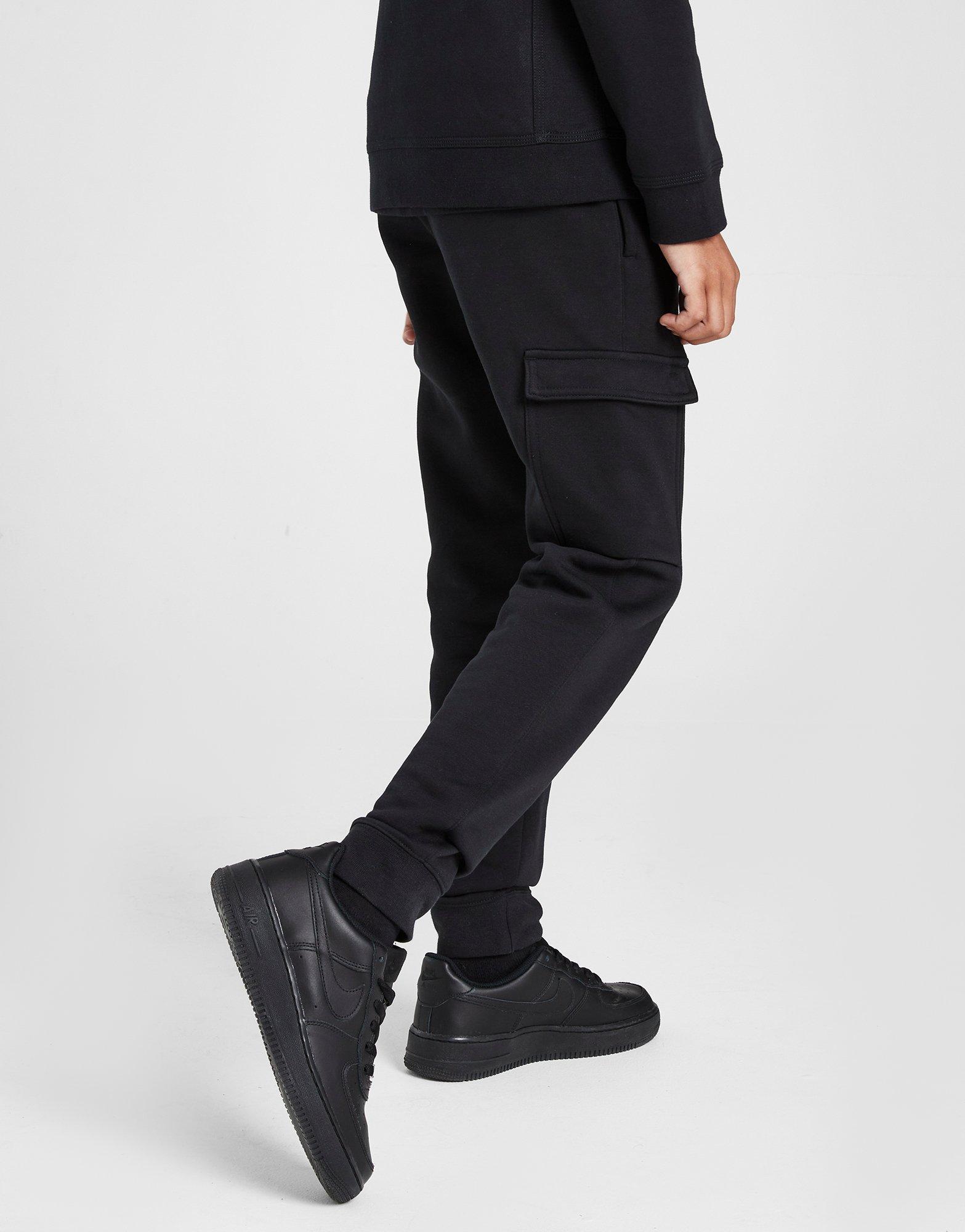 Vaikiškos kelnės NIKE KELNĖS B NSW SI FLC CARGO PANT BB FN7712-010 Juoda
