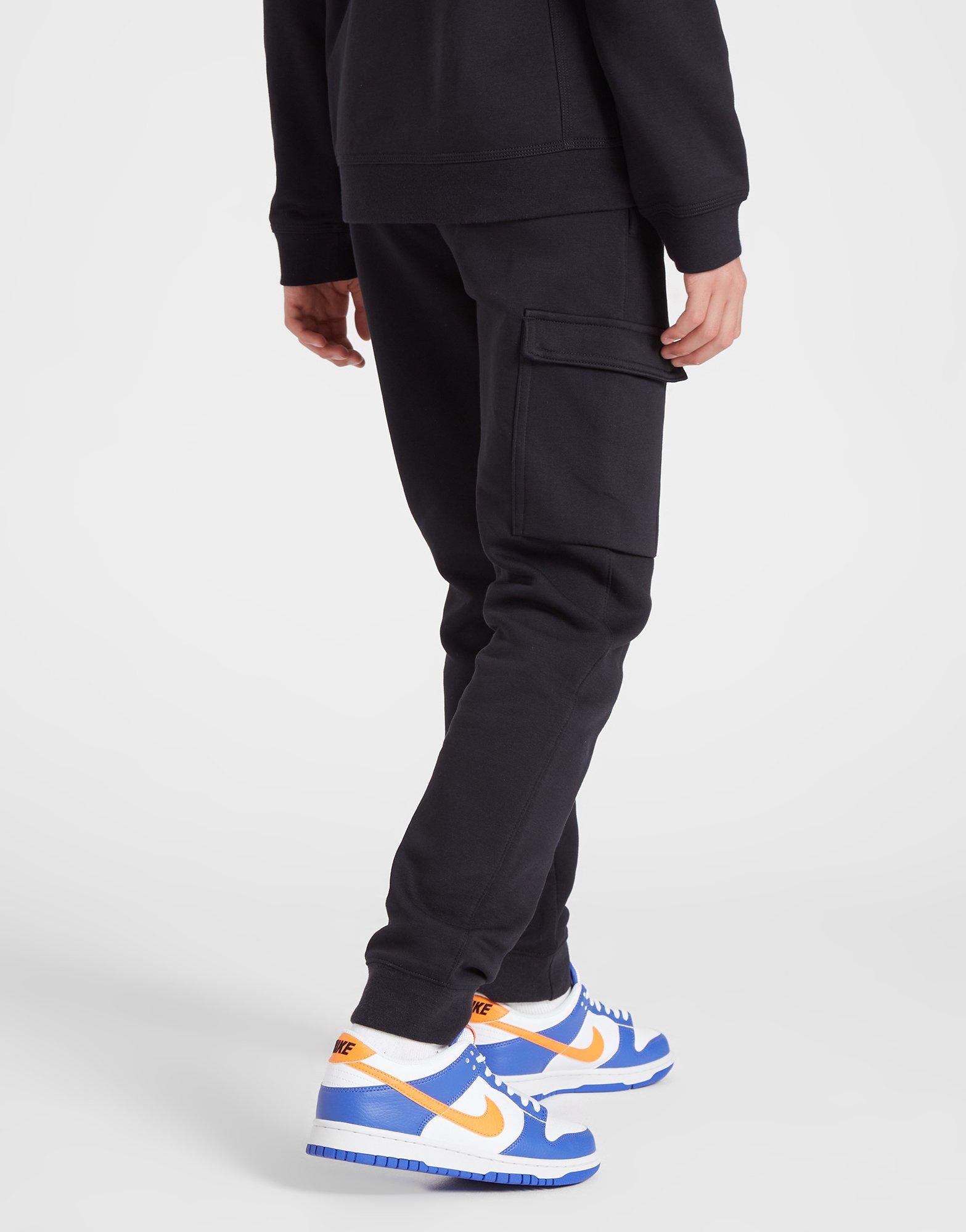 Vaikiškos kelnės NIKE KELNĖS B NSW SI FLC CARGO PANT BB FN7712-010 Juoda