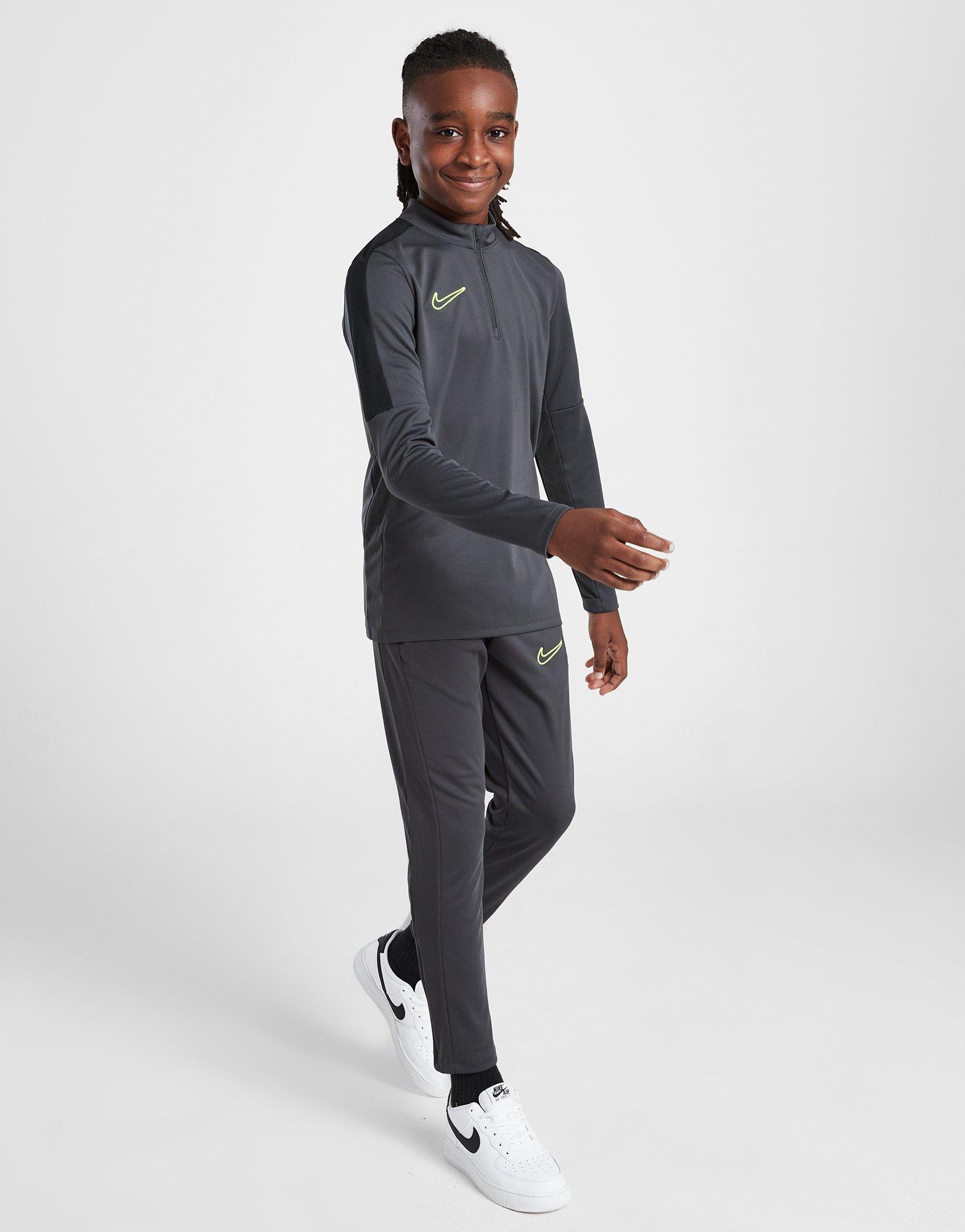 Vaikiškas džemperis NIKE DŽEMPERIS K NK DF ACD23 DRILL MARŠKINĖLIAI BR DX5470-060 Pilka