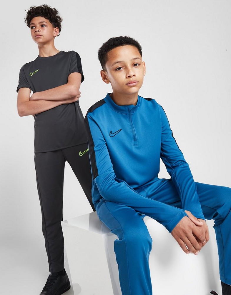 Bluza dziecięca NIKE BLUZA K NK DF ACD23 DRILL TOP BR DX5470-457 Niebieski