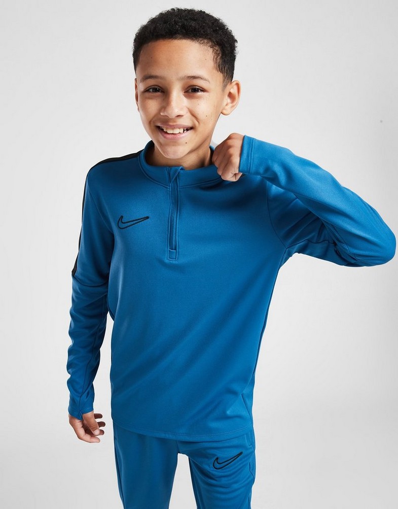 Bluza dziecięca NIKE BLUZA K NK DF ACD23 DRILL TOP BR DX5470-457 Niebieski