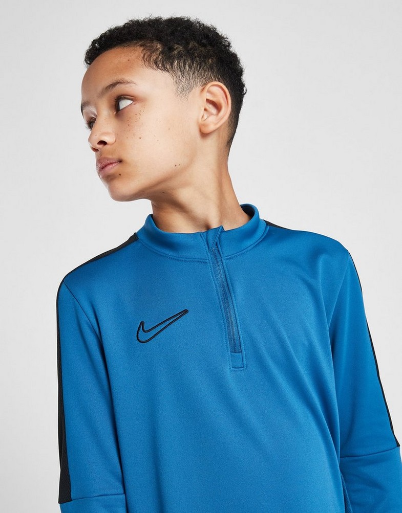 Bluza dziecięca NIKE BLUZA K NK DF ACD23 DRILL TOP BR DX5470-457 Niebieski
