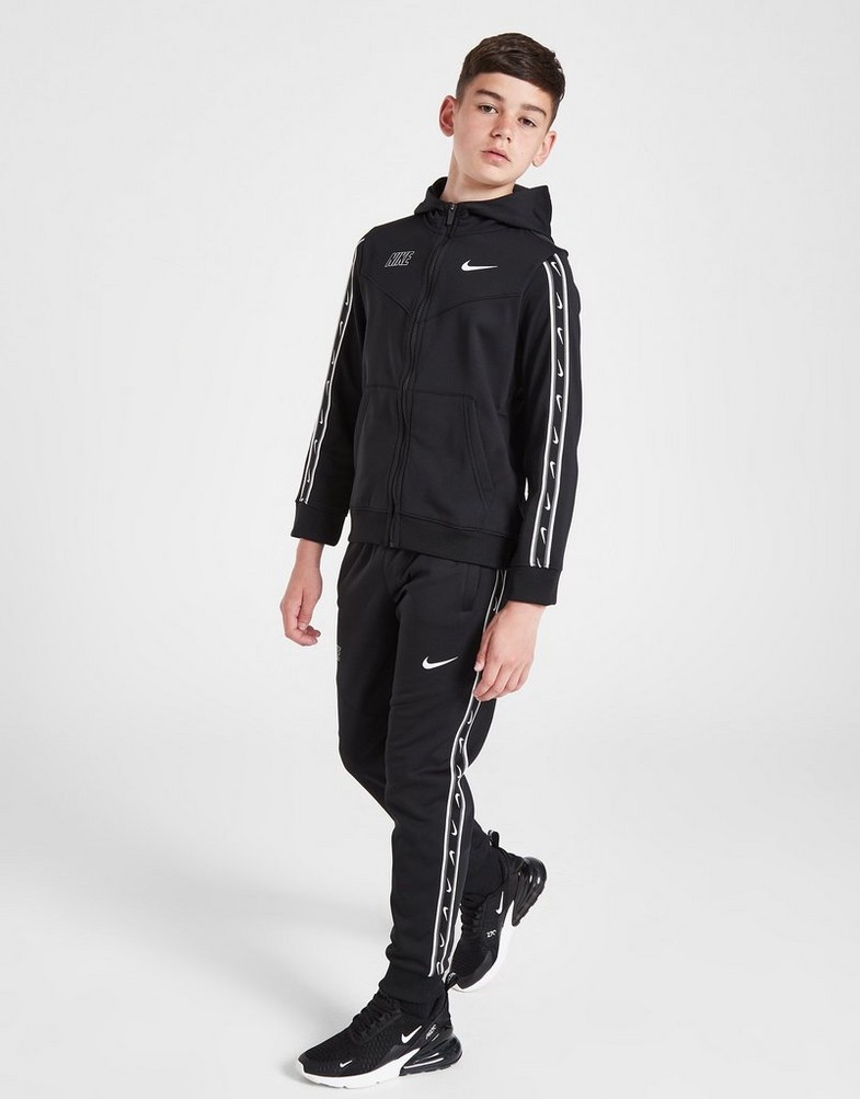 NIKE SPODNIE B NSW REPEAT SW PK JOGGER DZ5623-015 Czarny