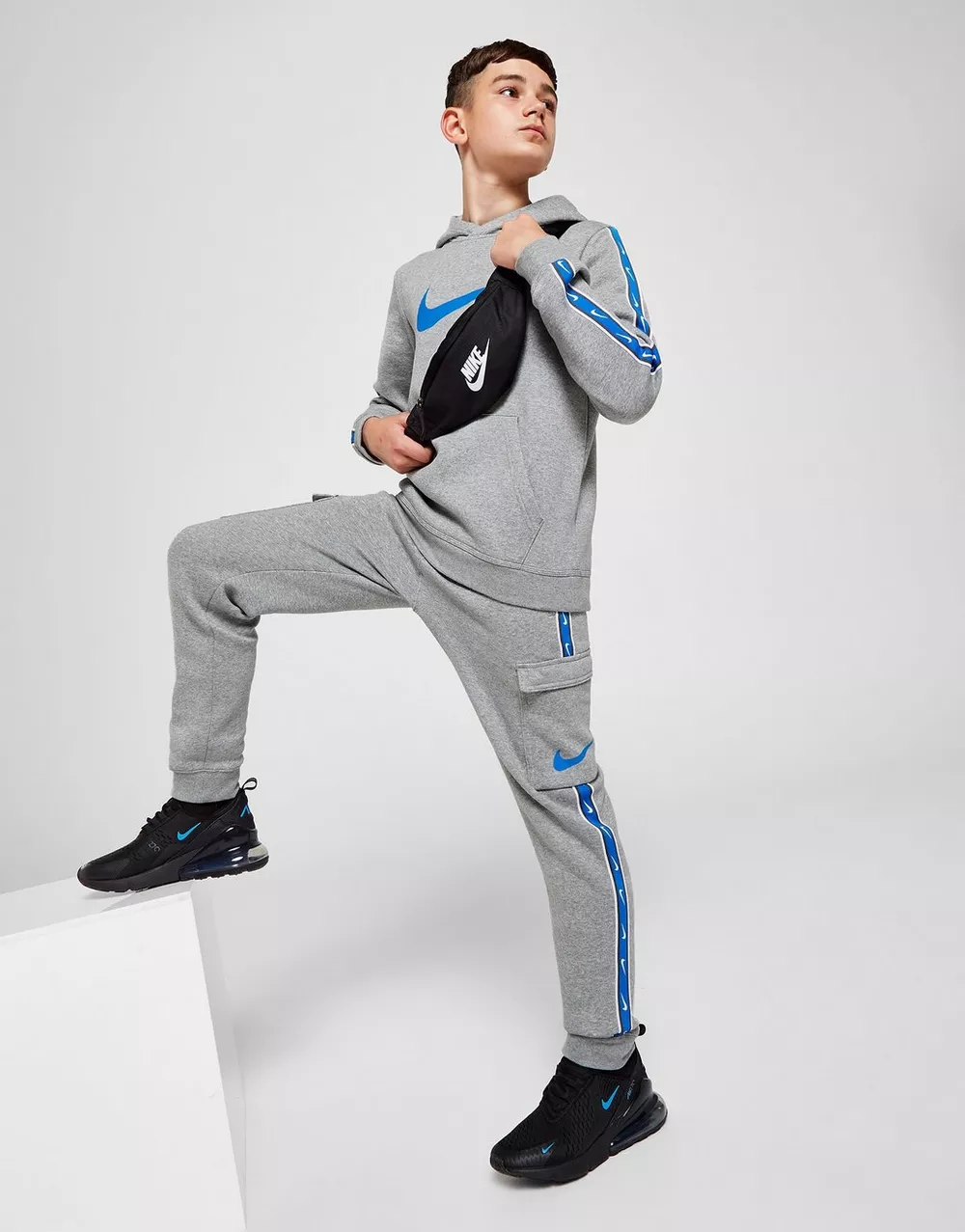 NIKE ШТАНИ B NSW REPEAT SW FLC CARGO PANT, фото 1 з 5
